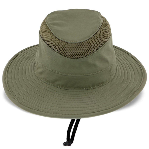 Peak Dorfman Pacific Fossil 100% Nylon Outback Hat, Fossil