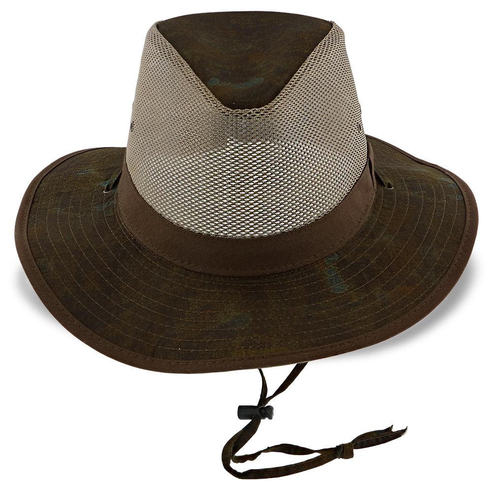 Dorfman Pacific The Berg - Comfy Outback Hat Olive - XL Polyester