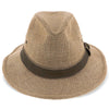 Dorfman Pacific Safari Earth Ranger - DPC Camel Hemp Safari Hat