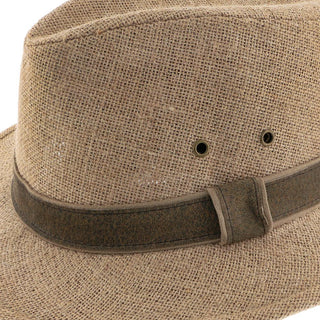 Dorfman Pacific Safari Earth Ranger - DPC Camel Hemp Safari Hat