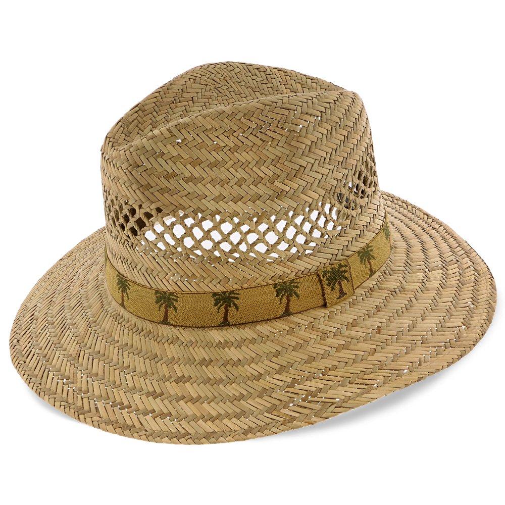 Caladesi Dorfman Pacific Natural Rush Straw Safari Hat