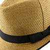 Dorfman Pacific trilby Ego - DPC LS172 Ivory Matte Toyo Straw Fedora Hat