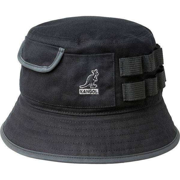 Waxed Utility Bucket - Kangol Cotton Bucket Hat