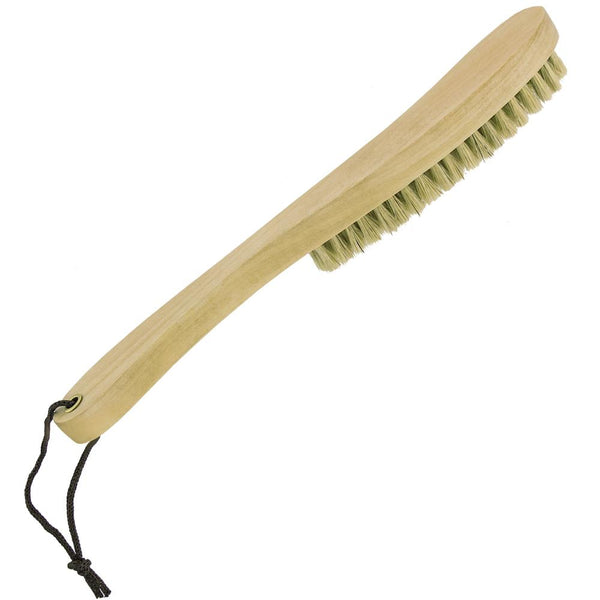 Hat Brush Natural Soft Tan Bristles for Wool and Fur