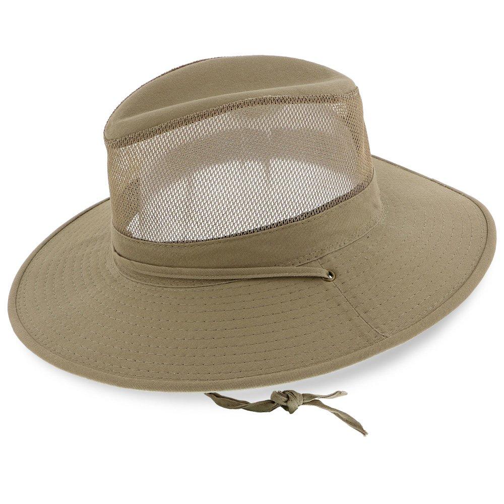 Grand Turk Dorfman Pacific UPF 50+ Sun Protection Safari Hat