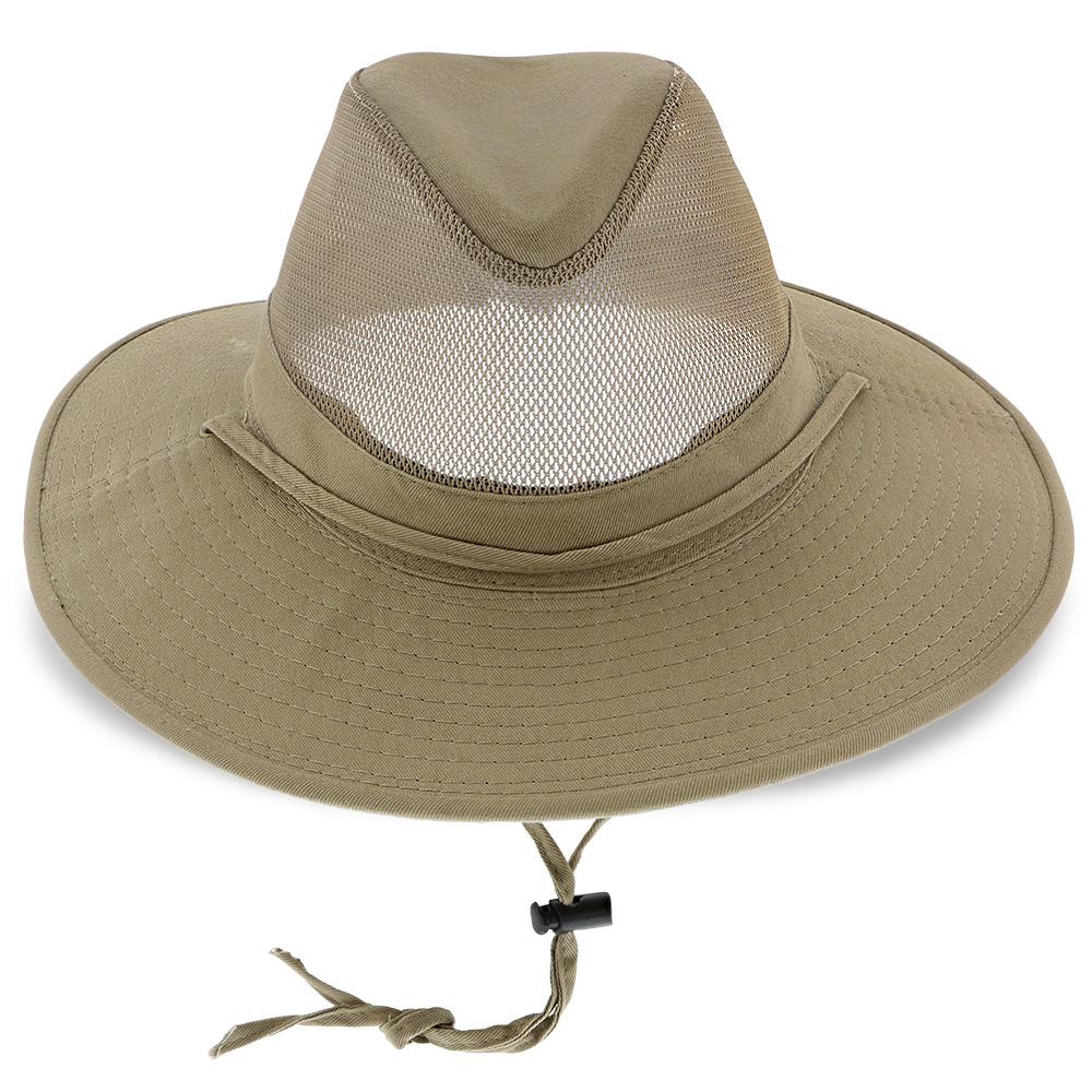Dorfman Pacific The Berg - Comfy Outback Hat Olive - XL Polyester