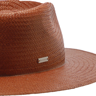 Geraldine - Betmar Paper Straw Fedora Hat