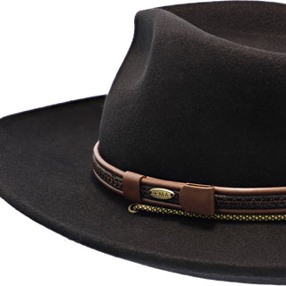 Tempest - Scala Crushable Wool Felt Outback Hat