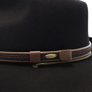 Tempest - Scala Crushable Wool Felt Outback Hat