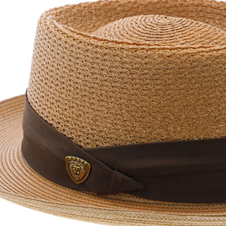 Bishop - Dobbs Straw Porkpie Hat - DSBISH