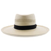 San Juan - Dobbs Vented Shantung Straw Fedora Hat