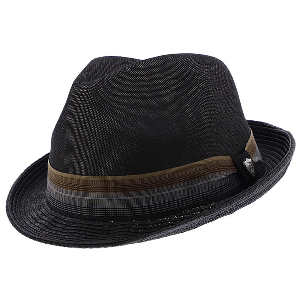 Backstage - Dorfman Pacific Toyo Straw Fedora Hat