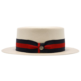 Keeneland - Stetson Shantung Straw Boater Hat