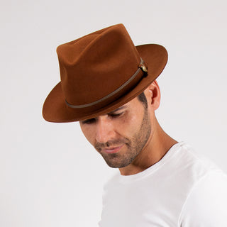 Belfast - Stetson Fur Felt Fedora Hat - TWBLFS