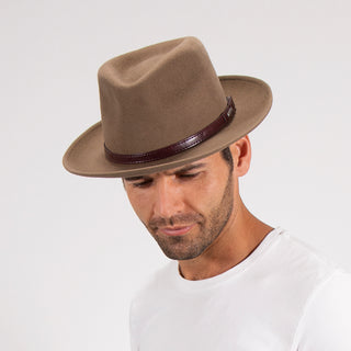 Stetson Cruiser Crushable Wool Felt Fedora Hat - TWCRUR