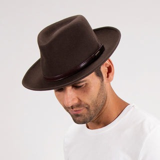 Stetson Cruiser Crushable Wool Felt Fedora Hat - TWCRUR