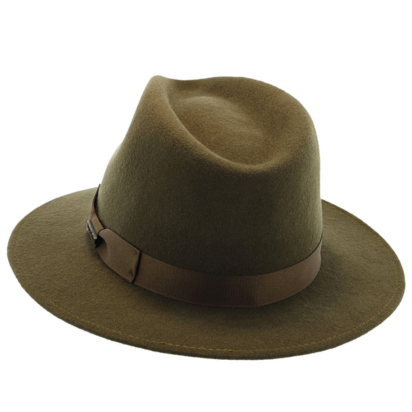 Markham - Stetson Crushable Wool Felt Fedora Hat