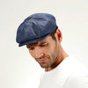 Beckham - Walrus Hats Tan Cotton 8 Panel Newsboy Cap