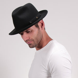 Journey - Walrus Hats Wool Felt Fedora Crushable Hat - H7009