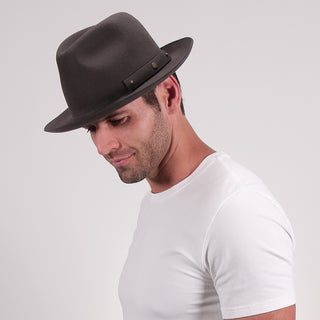 Journey - Walrus Hats Wool Felt Fedora Crushable Hat - H7009