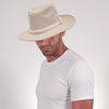 Boatsman Charter - Walrus Hats Tan Canvas Fabric Outback Hat - H7012