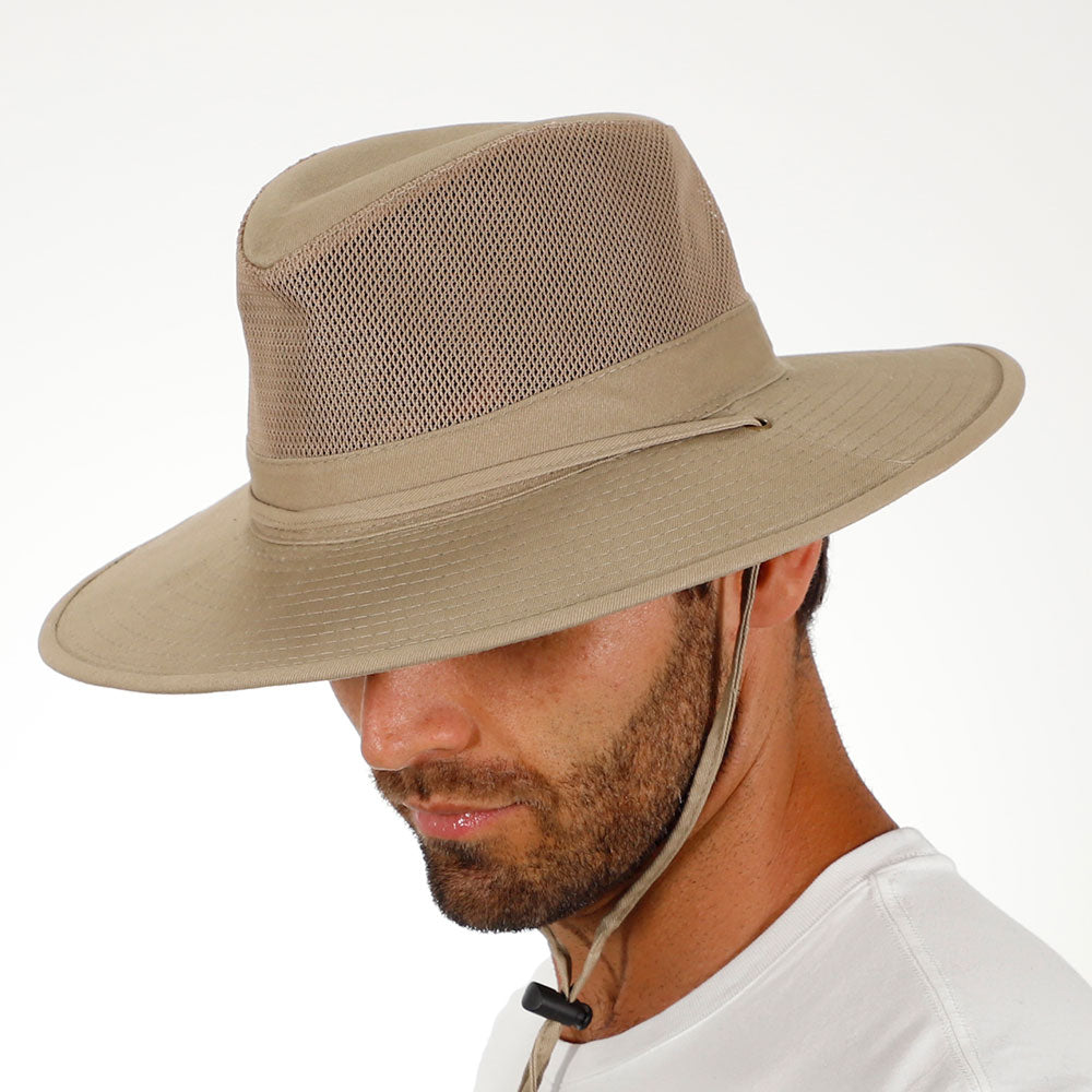 Grand Turk Dorfman Pacific UPF 50+ Sun Protection Safari Hat