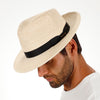 Rushmore - Stetson Palm Straw Fedora Hat