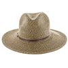 Jeanne Simmons Fedora Lounge - Jeanne Simmons Toyo Straw Wide Brim Fedora Hat - 6976