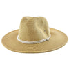 Jeanne Simmons Fedora Summer - Jeanne Simmons Toyo Straw Wide Brim Fedora Hat - 6966