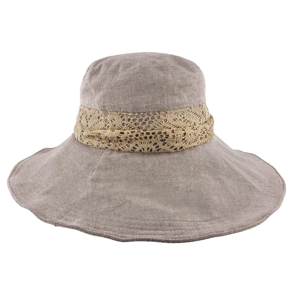 Womens Jeanne Simmons Summer Poly Extra Large Brim Hat