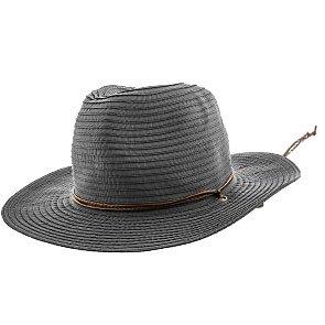 Jeanne Simmons Outback Poolside - Jeanne Simmons Ribbon Wide Brim Fedora Hat - 6981