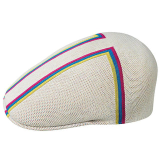 Kangol Flat Cap Angle Stripe 507 - Kangol Wool Flat Cap