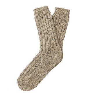 Made in Ireland Ladies Bashful Beige Irish Wool Country Socks