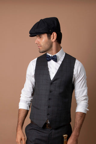 Shelby - Walrus Hat Wool Blend 8 Panel Newsboy Cap