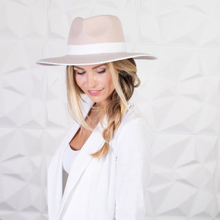 Capri - Walrus Hats Wide Brim Wool Felt Fedora Hat