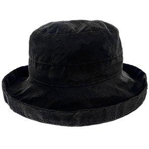 Scala Bretton Bliss - Scala LC484 White Cotton Medium Brim Bretton Bucket Hat