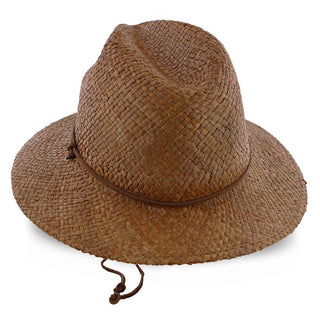 Scala Fedora Grand Turk - Scala 100% Raffia Straw Fedora Hat