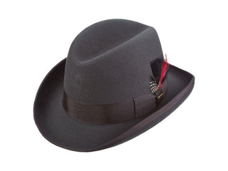 Scala Homburg Dashing - Scala WF545 Wool Felt Homburg Hat