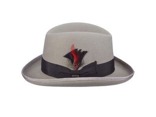 Scala Homburg Dashing - Scala WF545 Wool Felt Homburg Hat