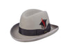Scala Homburg Dashing - Scala WF545 Wool Felt Homburg Hat