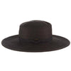 Scala Wide Brim Optimist - Scala LP237 Toast Paper Braid Boater Hat