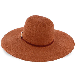 Scala Wide Brim Sedona - Scala Natural 100% Toyo Straw Wide Brim Hat