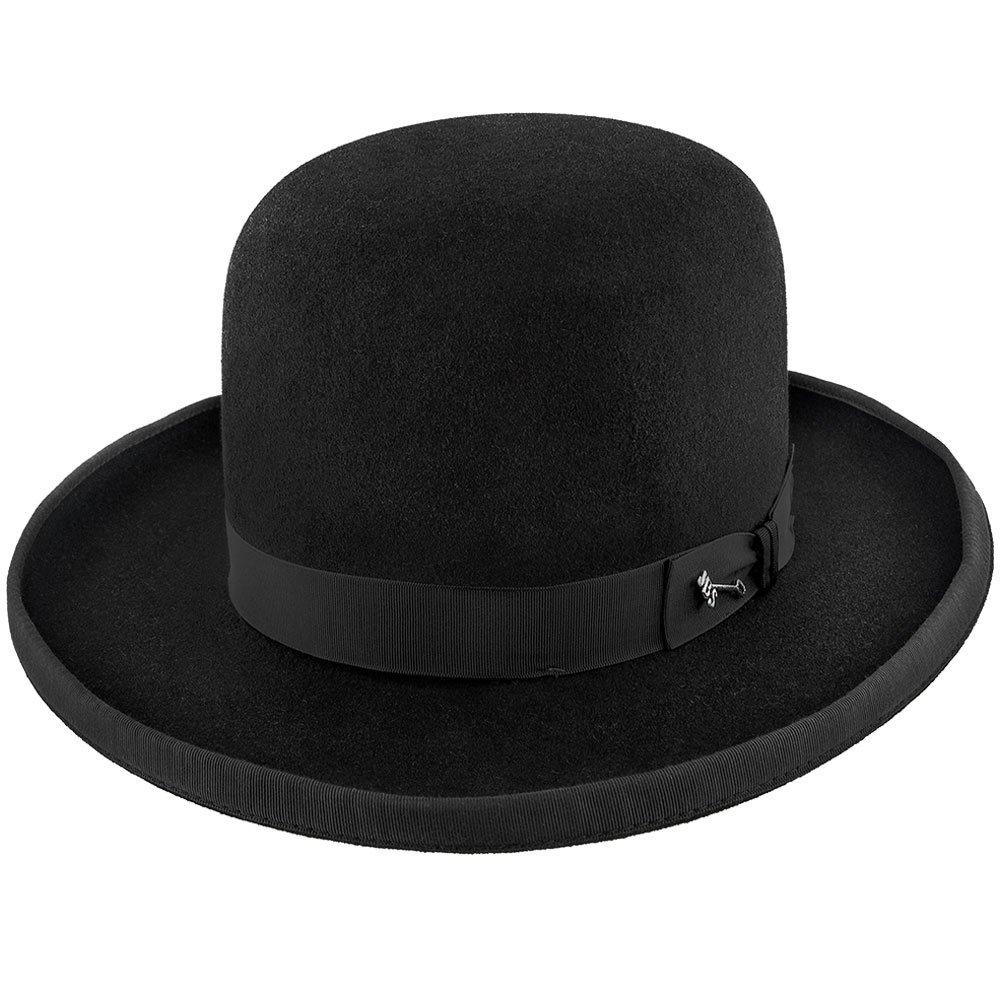 Mens Stetson Bat Masterson Fur Felt Western Hat, black