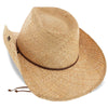 Stetson Cowboy Laurel - Stetson Raffia Straw Cowboy Hat - TSLARL