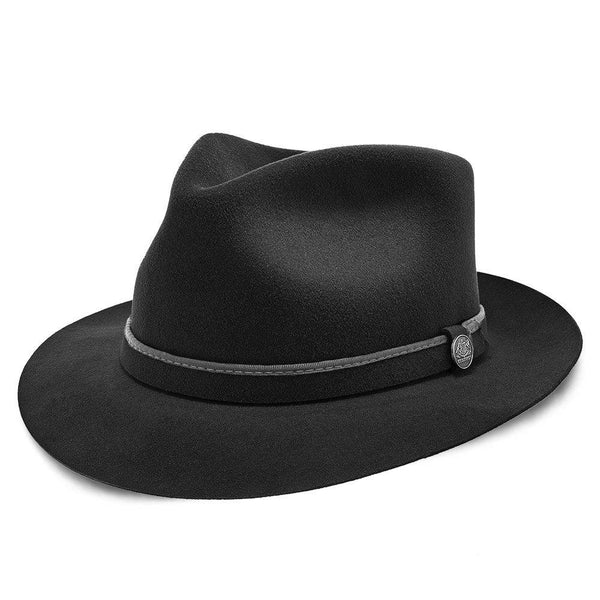 Stetson Fedora Belfast - Stetson Fur Felt Fedora Hat - TWBLFS