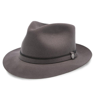 Stetson Fedora Belfast - Stetson Fur Felt Fedora Hat - TWBLFS