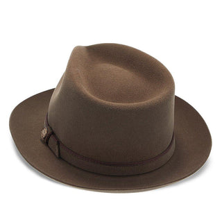 Stetson Fedora Belfast - Stetson Fur Felt Fedora Hat - TWBLFS