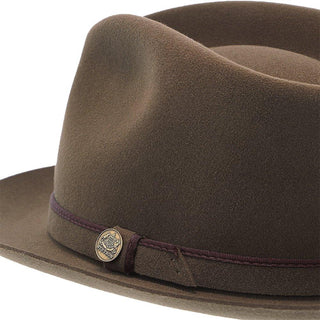 Stetson Fedora Belfast - Stetson Fur Felt Fedora Hat - TWBLFS