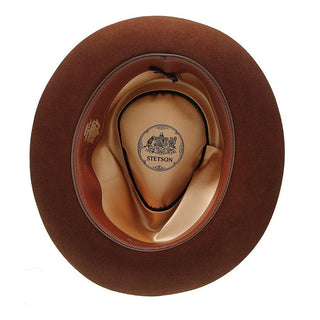 Stetson Fedora Belfast - Stetson Fur Felt Fedora Hat - TWBLFS