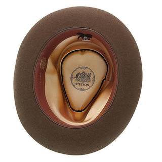 Stetson Fedora Belfast - Stetson Fur Felt Fedora Hat - TWBLFS